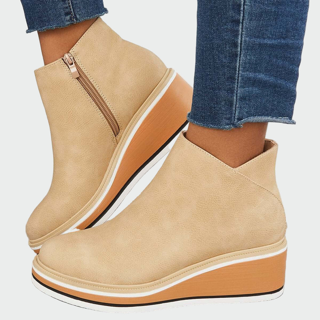 Бланка - Ортопедични кожени ботуши