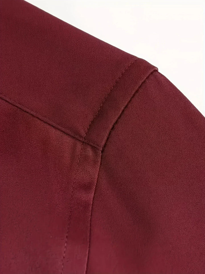 Найчо - Елегантна риза с дълги ръкави и копчета