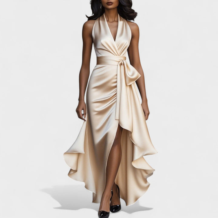 Ема - Официална рокля с волани