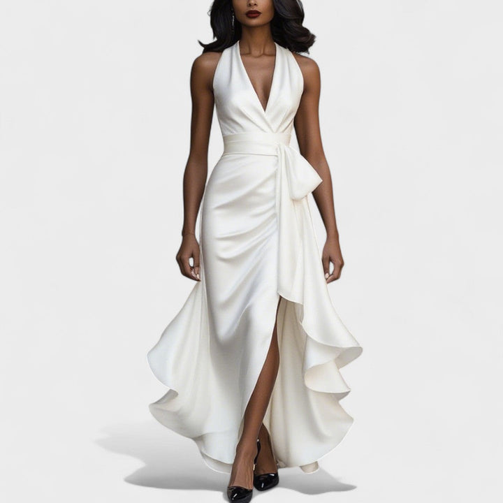 Ема - Официална рокля с волани