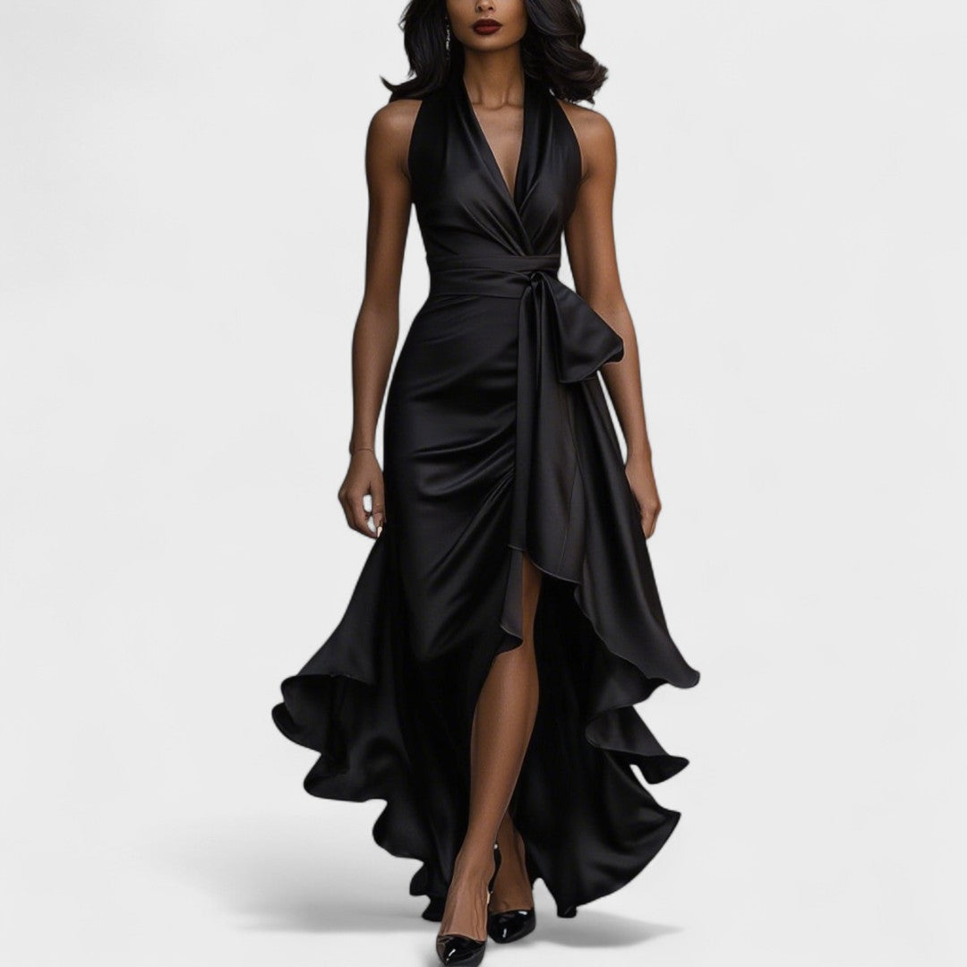 Ема - Официална рокля с волани