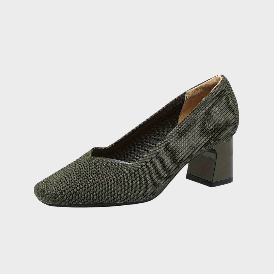 Радослава - Удобни обувки на ток със стабилен ток