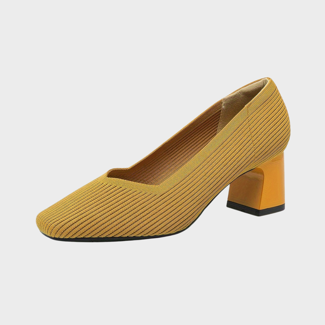 Радослава - Удобни обувки на ток със стабилен ток