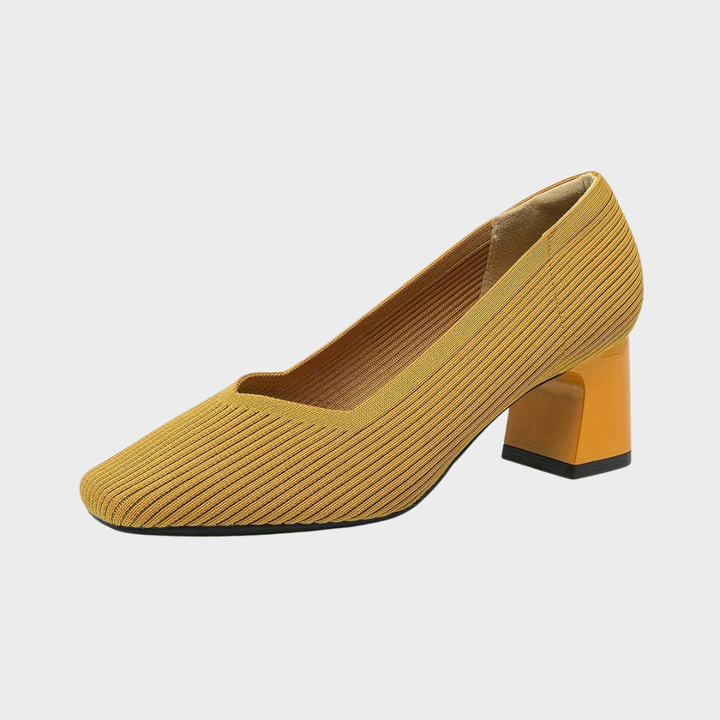 Радослава - Удобни обувки на ток със стабилен ток