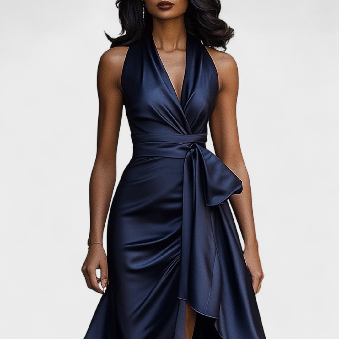 Ема - Официална рокля с волани