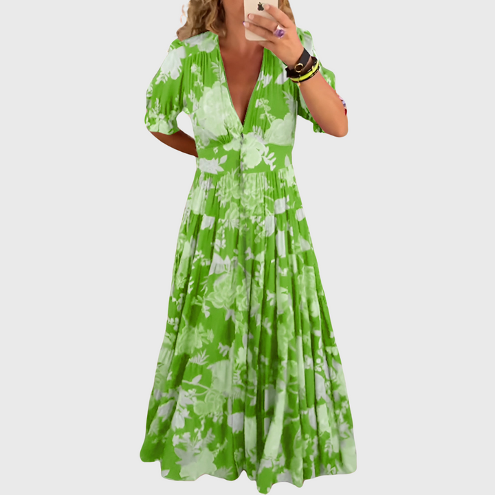 Даниела | Цветна рокля