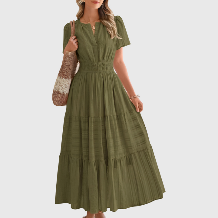 Кристина | Лека бохо рокля