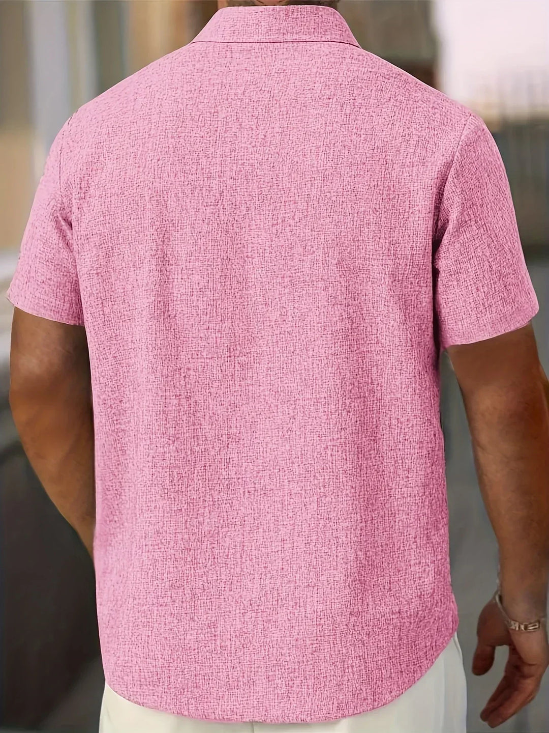 Здравчо - Лека риза с къс ръкав от лен