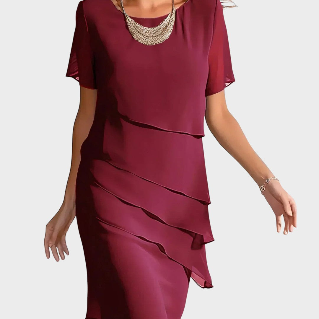 Кристина – Елегантна отслабваща рокля