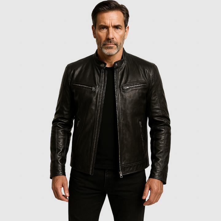 Бони - Ненатрапчива кожена якета