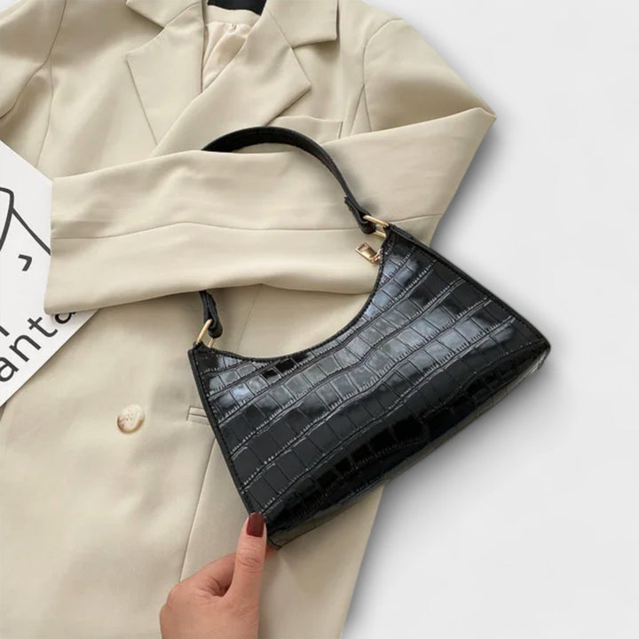 Бернарда - Блестяща Кожена Чанта