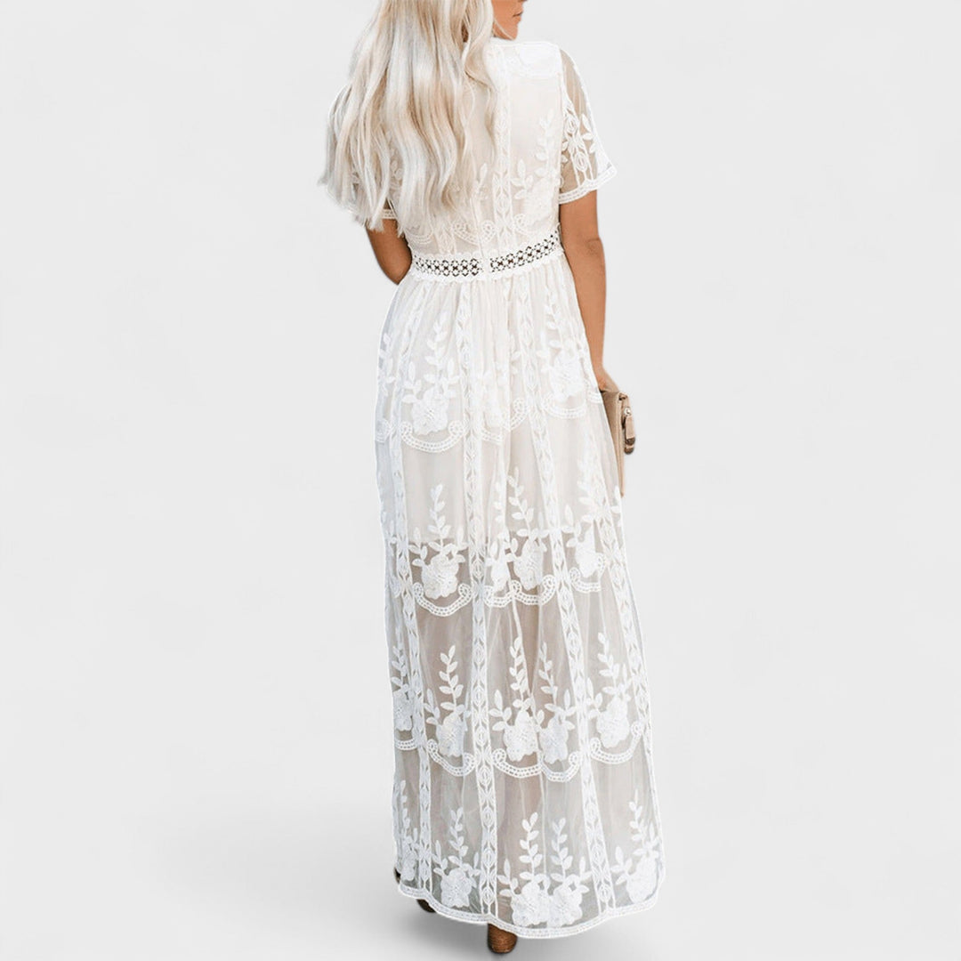 Маринка - Дълга Бохо Чипкова Рокля
