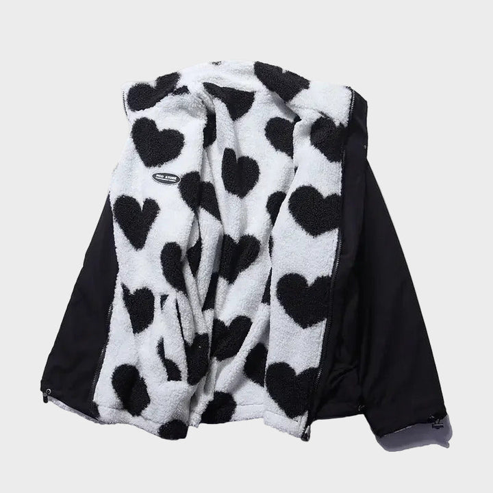 Катарина – Двулицево яке с сърца