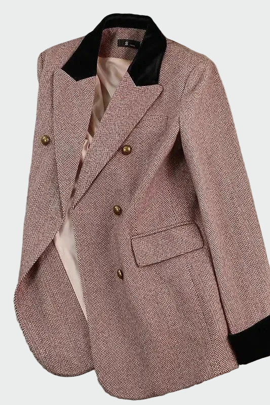 Сако с Двустранно Закопчаване