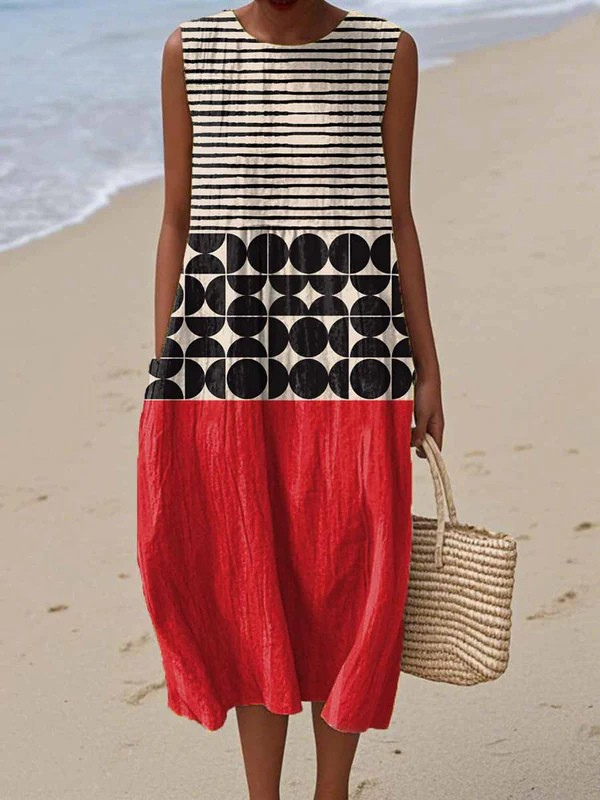 Франка - Миди рокля за всеки ден