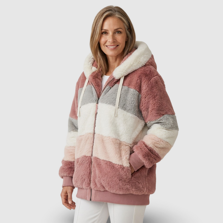 Яна – Премиум пухено яке с качулка