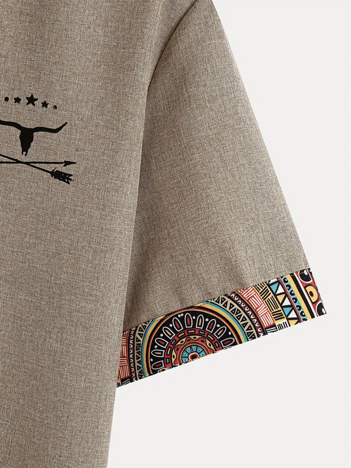 Жеко - Елегантна риза с къси ръкави