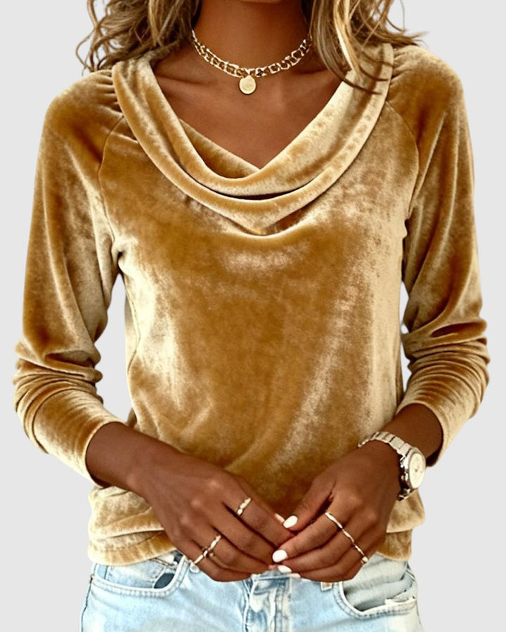 Весела – Премиум кадифен топ