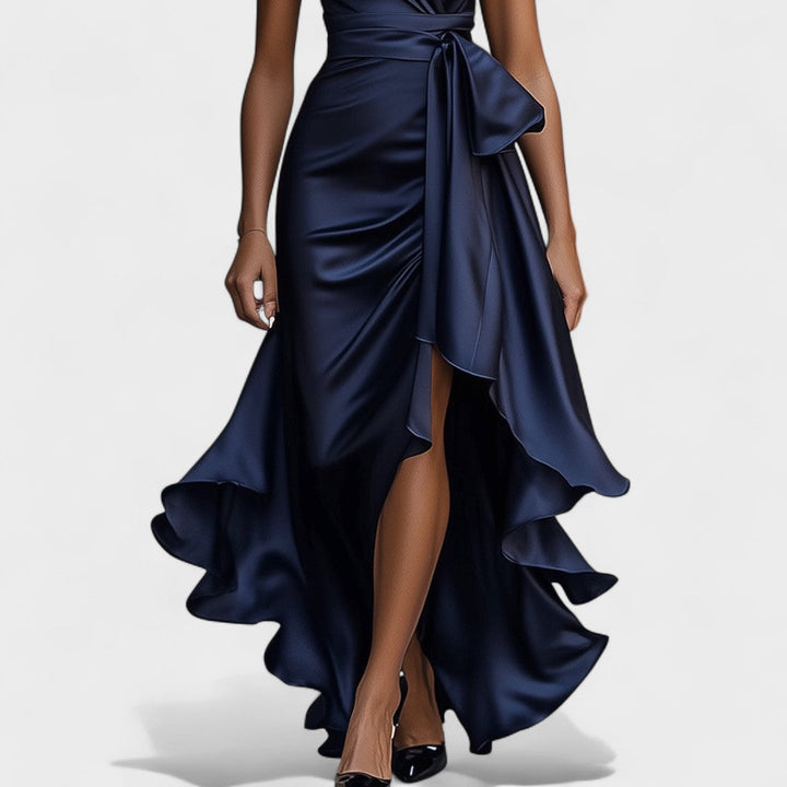 Ема - Официална рокля с волани