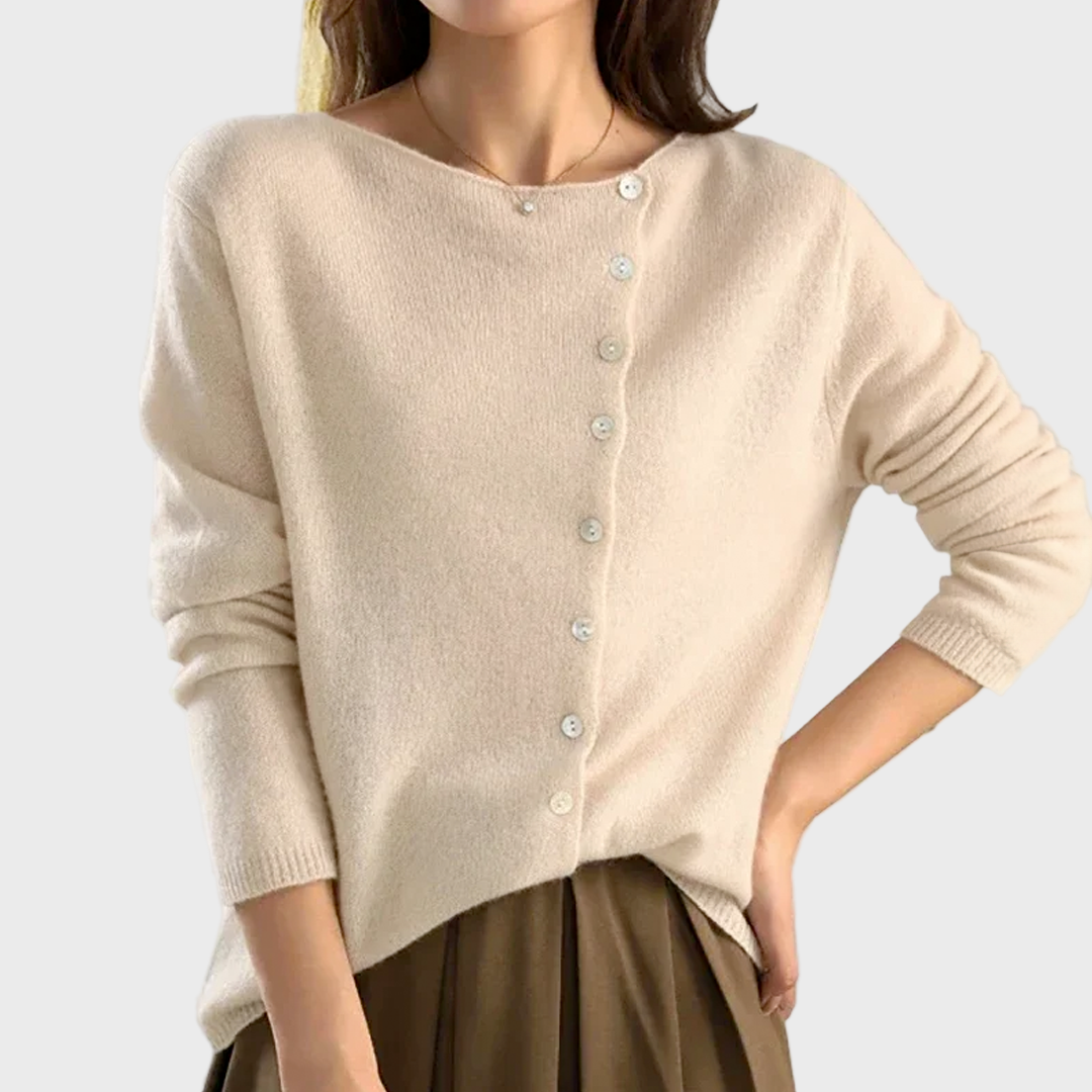 Елегантен Плетен Жилетка