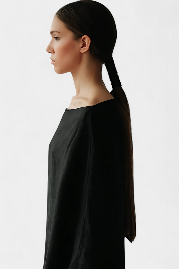 Филипа - Кимоно рокля от лен и с пояс