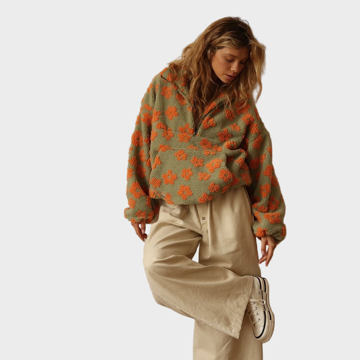 Маргарита – Поларен пуловер Цъфтеж