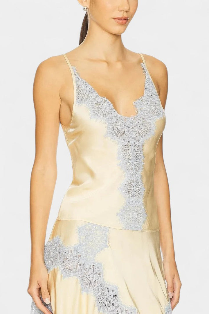 Данича Сет с Топ и Миди Поличка