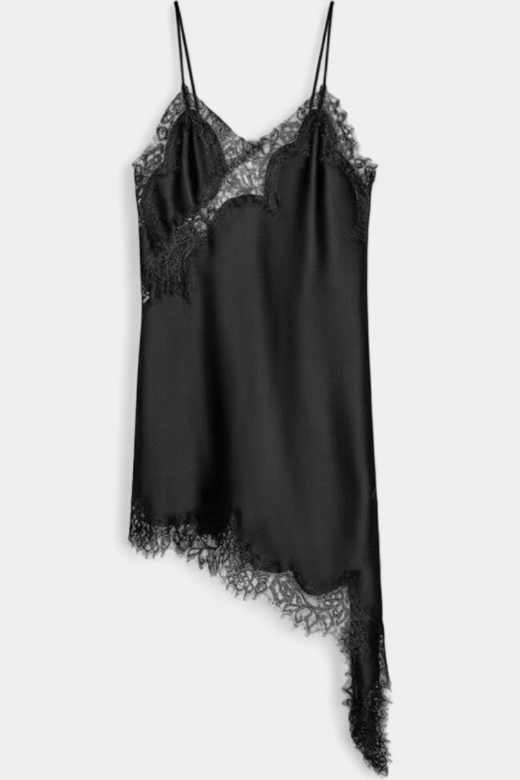 Катарина Мини Рокля с Презрамки и Дантела