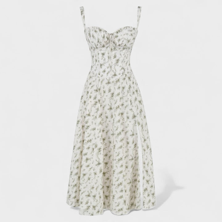 Петра - Корсетна Миди Рокля