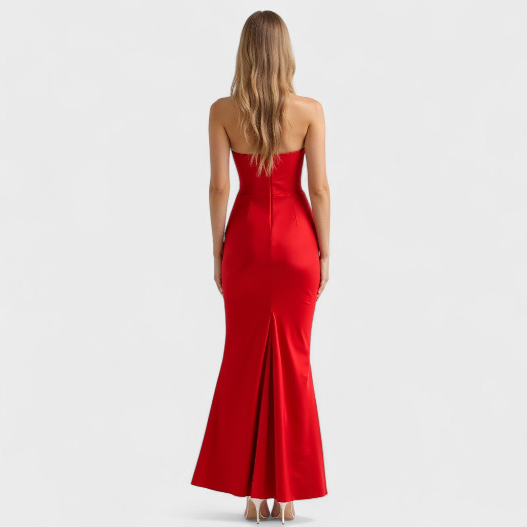 Радмила - Макси рокля с корсет