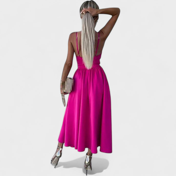 Маргарита – Летна Рокля с Разрез